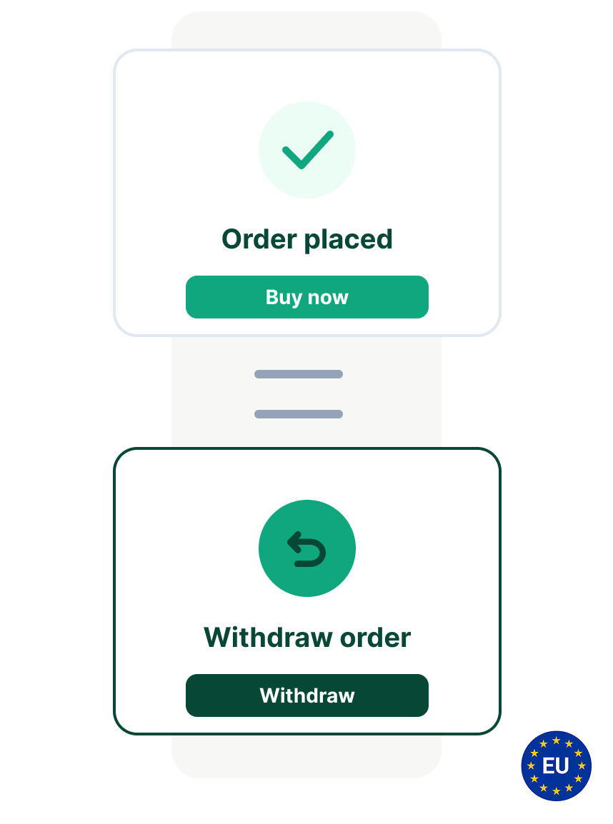 Magento 2 Withdrawal Button extension for EU compliance